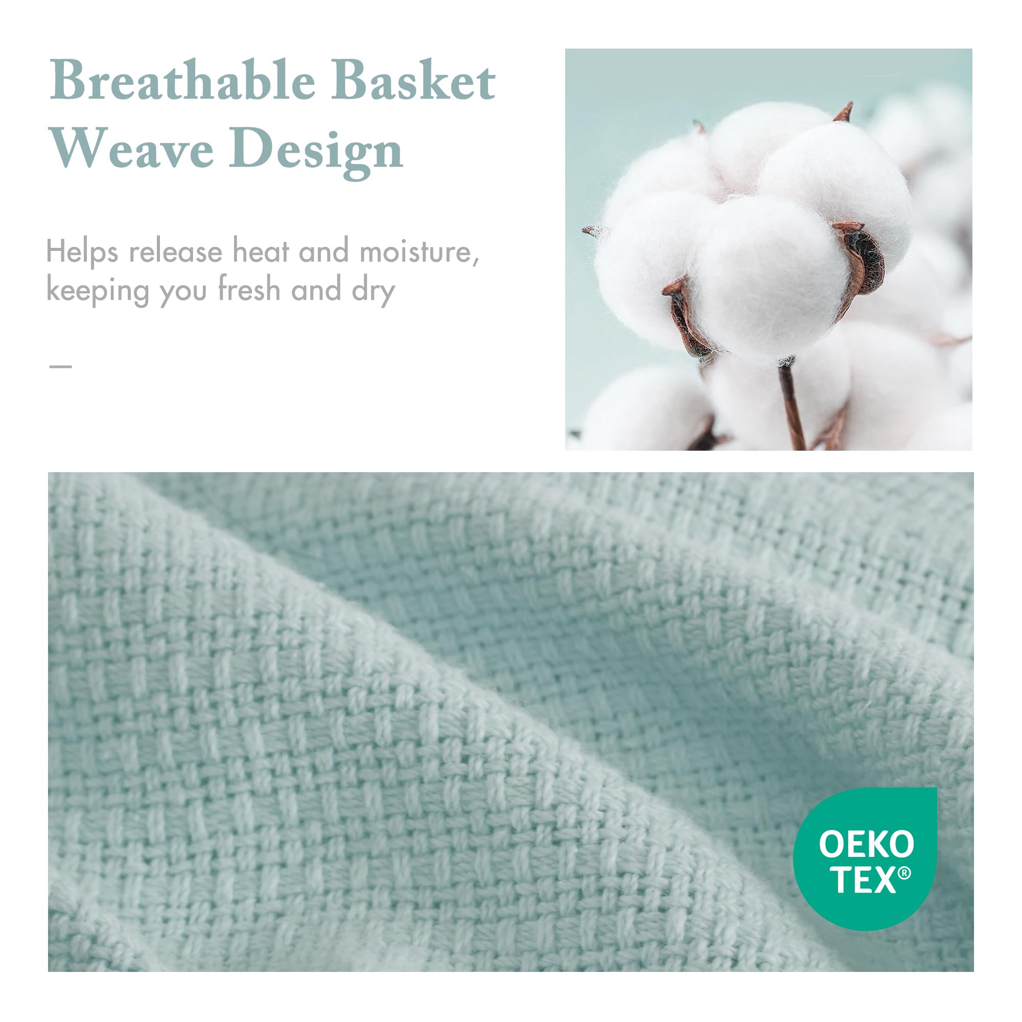 Madison Park Freshspun blanket blue on couch demonstrates versatile use