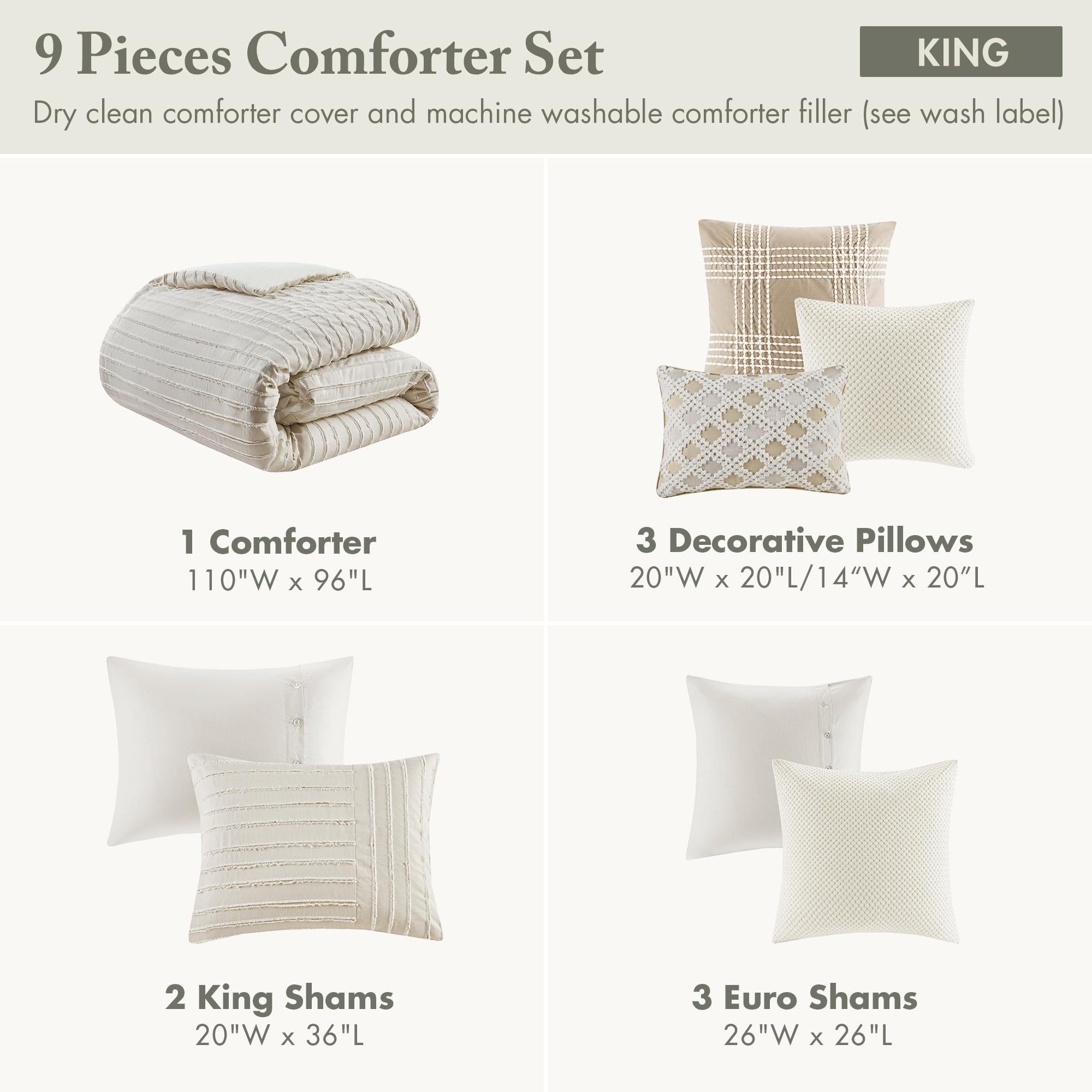 Knit square decorative pillow by Madison Park adds texture