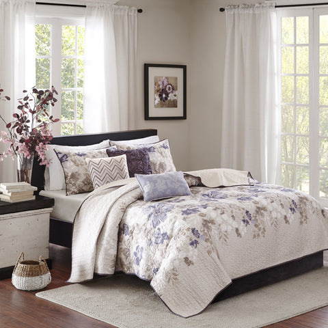 Madison Park Luna decorative pillow 18x18 adds texture and color accents