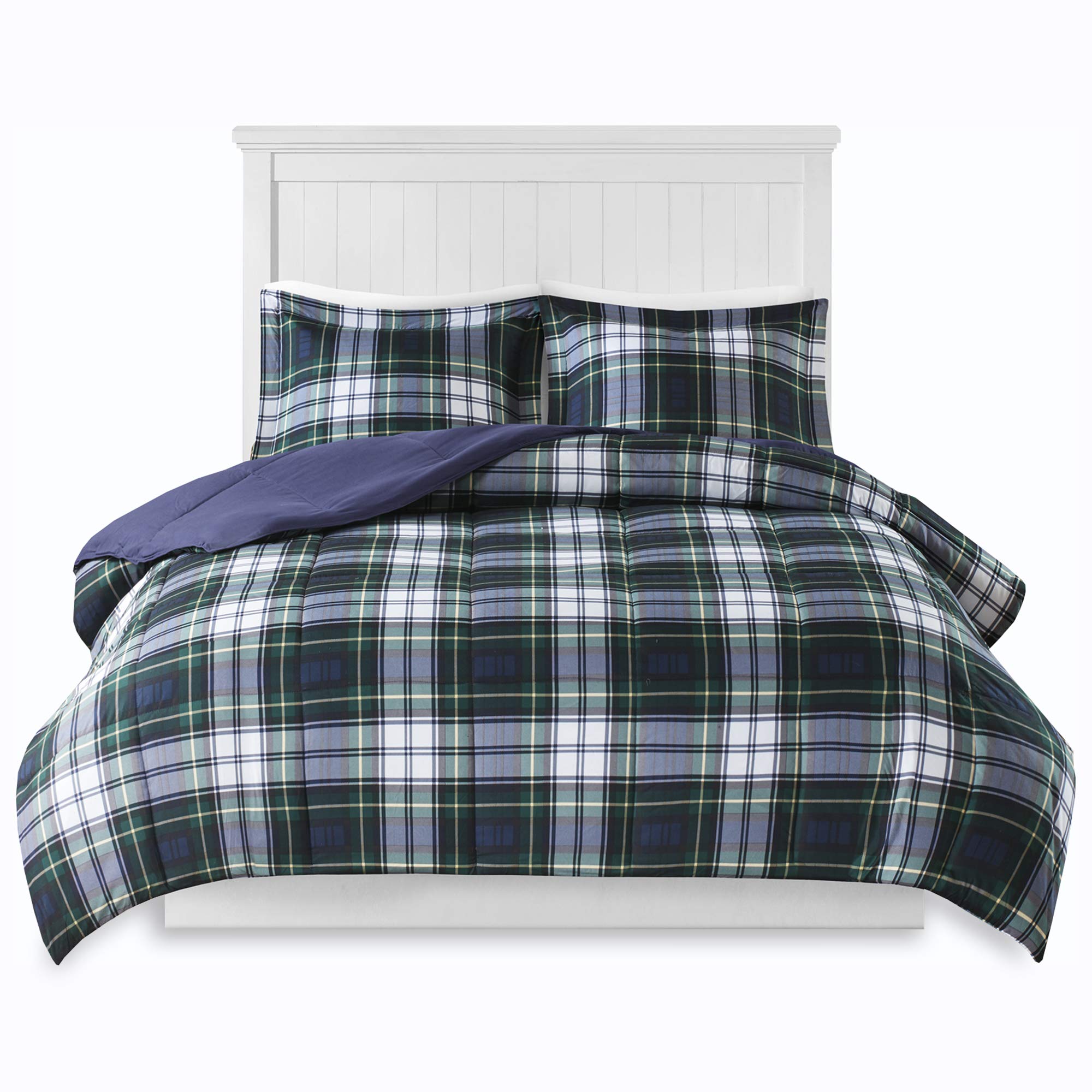 All-season Parkston plaid bedding ready for year-round comfort