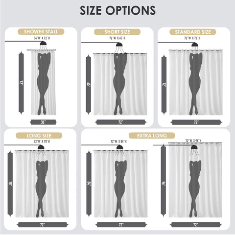 OEKO-TEX certified curtain ensures safe daily use in the bathroom.