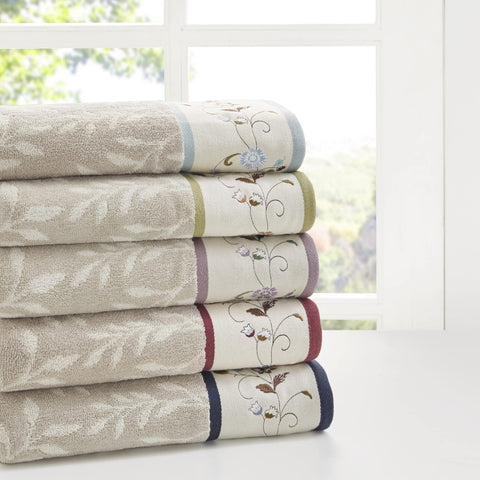 Madison Park Serene soft cotton with medium-weight terry loop