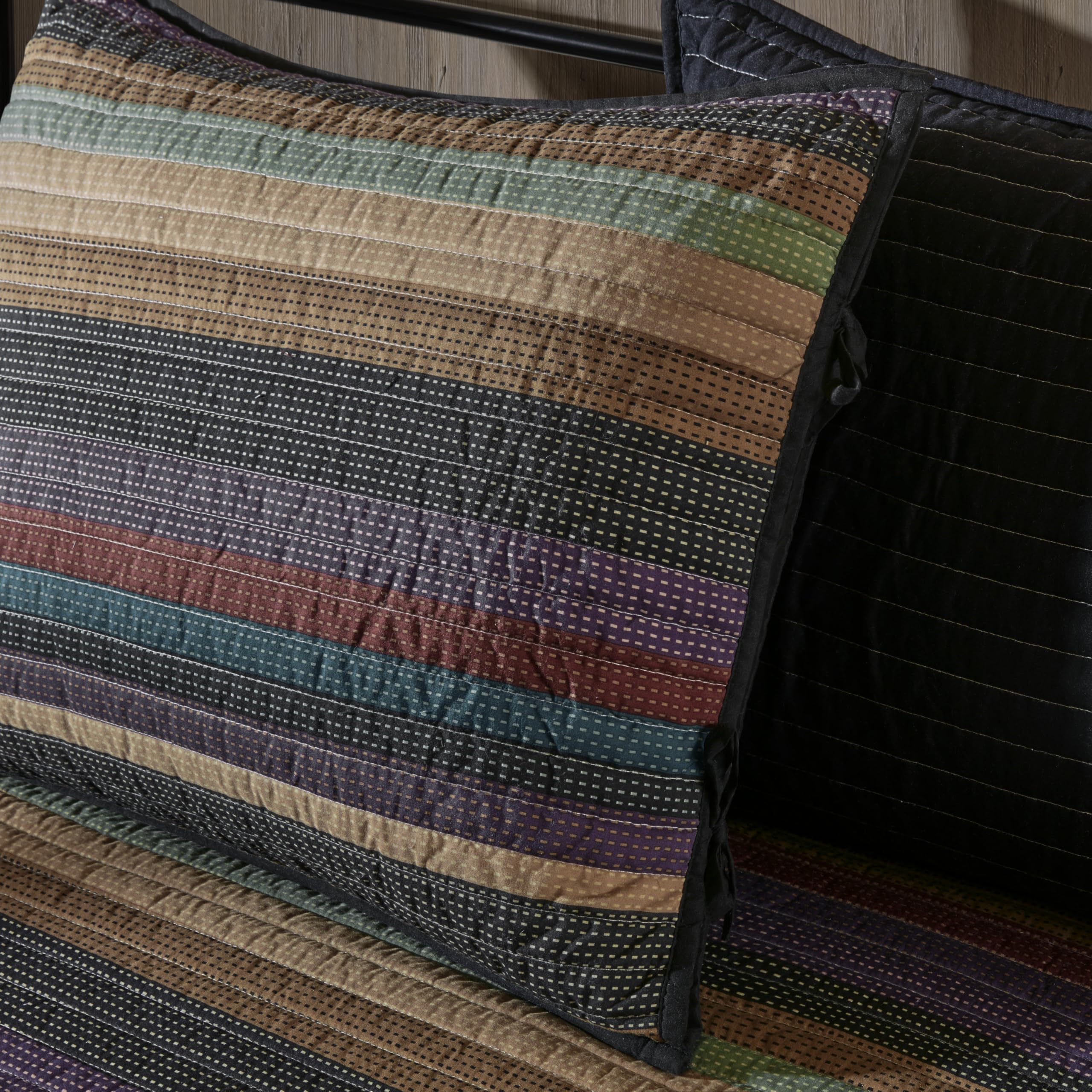 Madison Park shams patterned repeat for cohesive bedding look