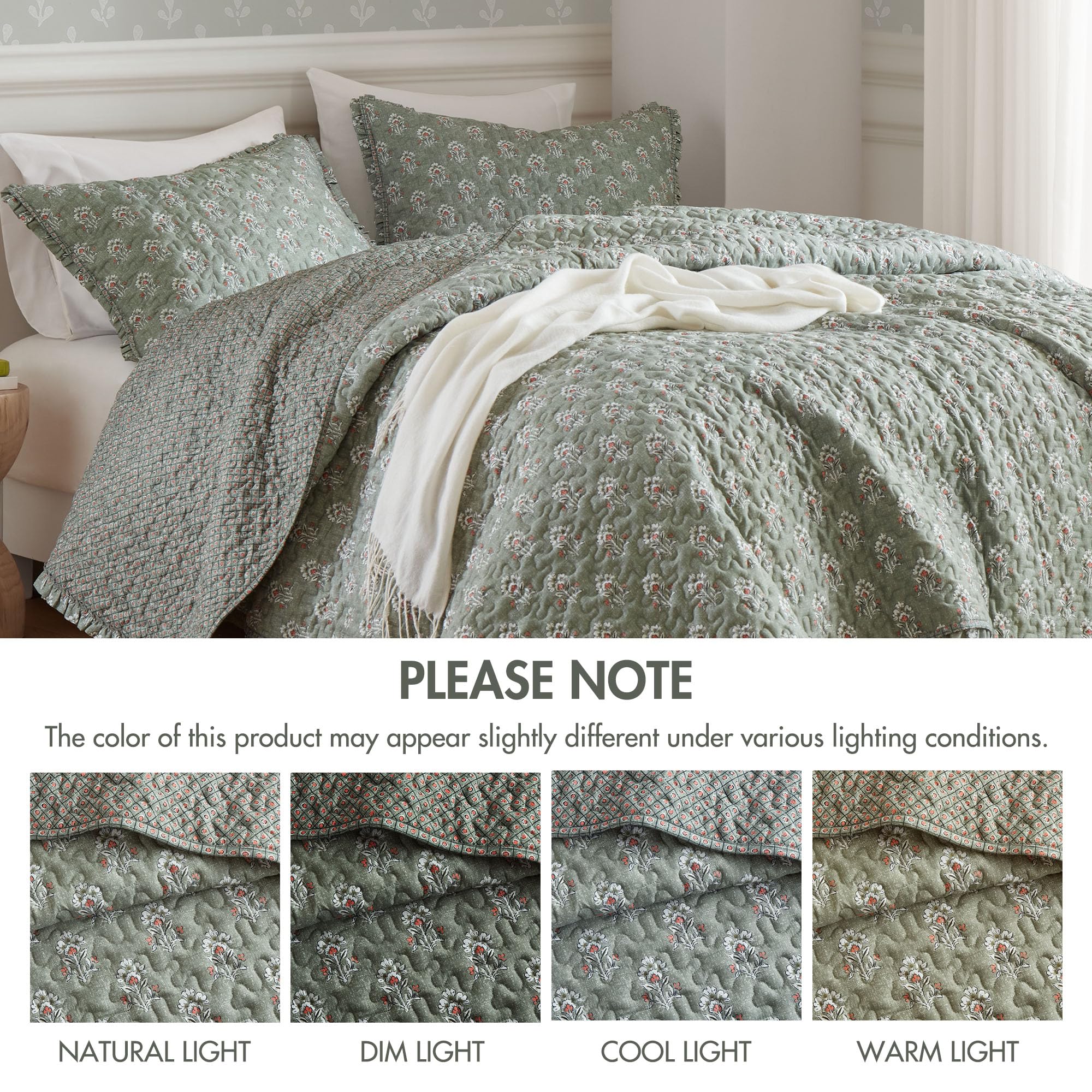 Madison Park soft microfiber fabric texture and finish
