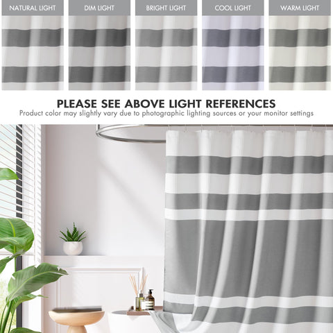 Madison Park spa waffle curtain 3M moisture treatment helps resist moisture and stains