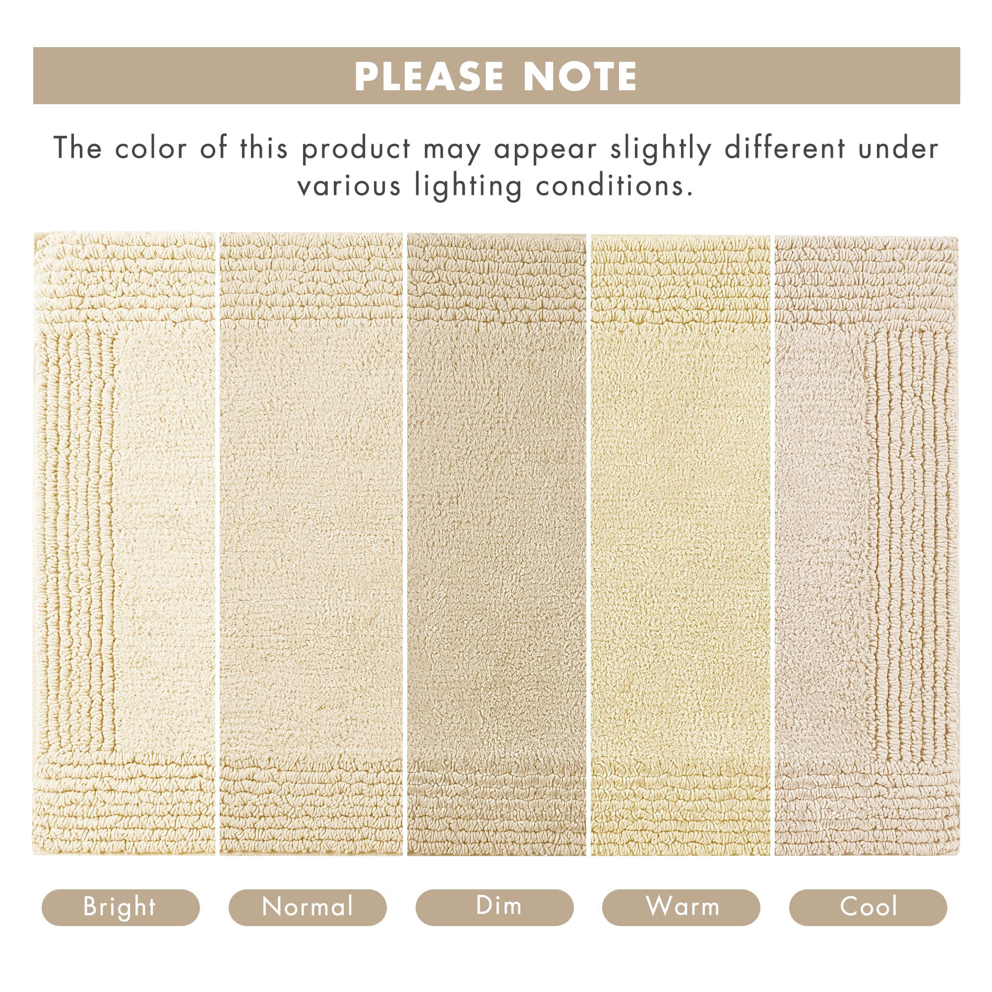 Madison Park Splendor 24x60 rug dimension suits standard bathrooms