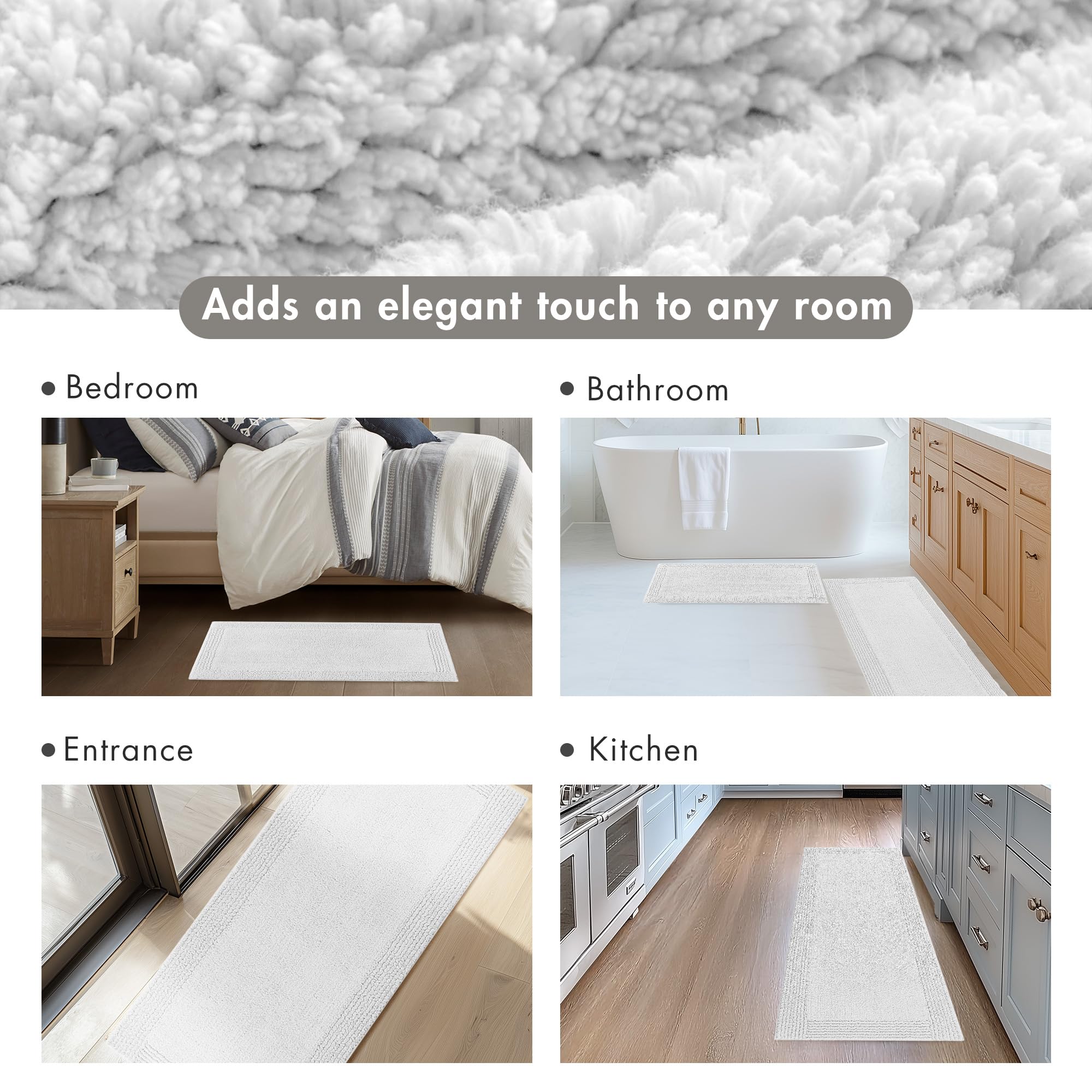 Madison Park Splendor machine washable for easy care and lasting softness.