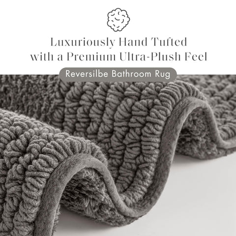 Dense tufted surface of Madison Park Splendor 3000 GSM cotton top.