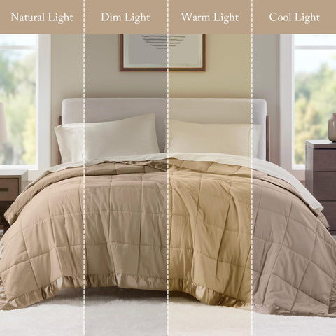 Madison Park Windom full/queen size tag close-up shows size compatibility