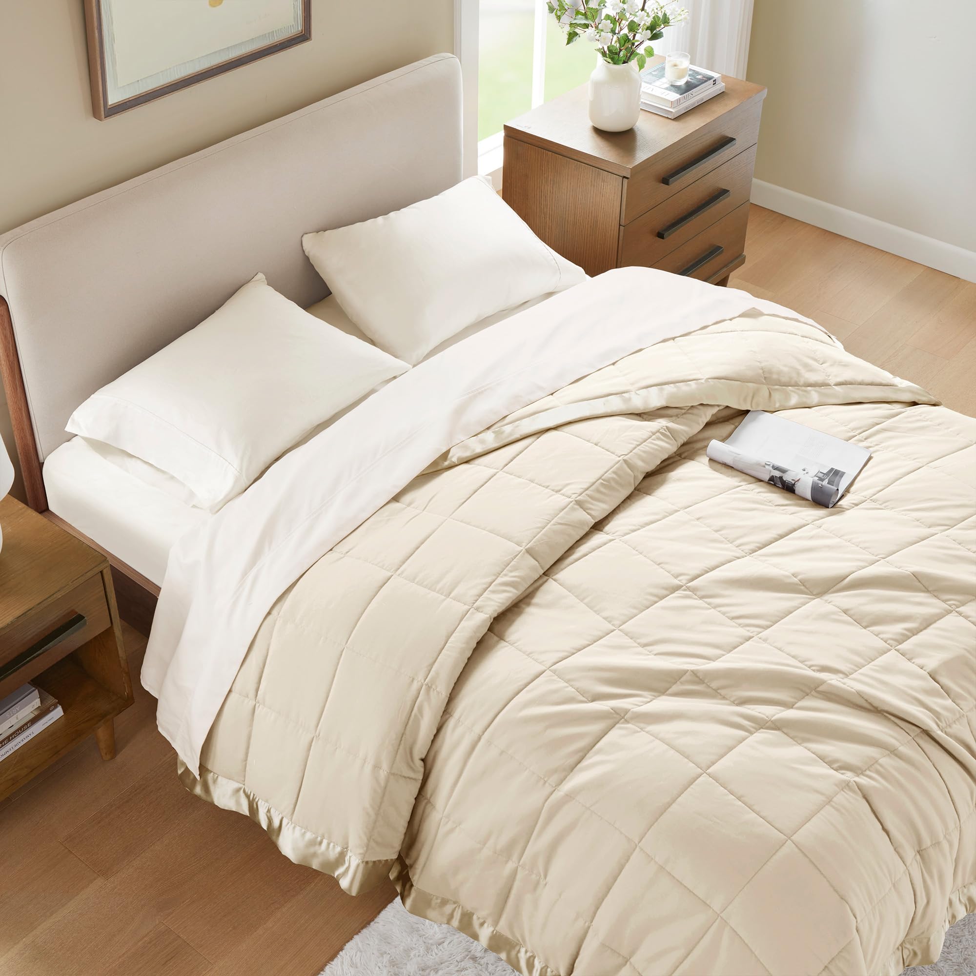 Madison Park Windom lightweight softness ideal for hot sleepers.