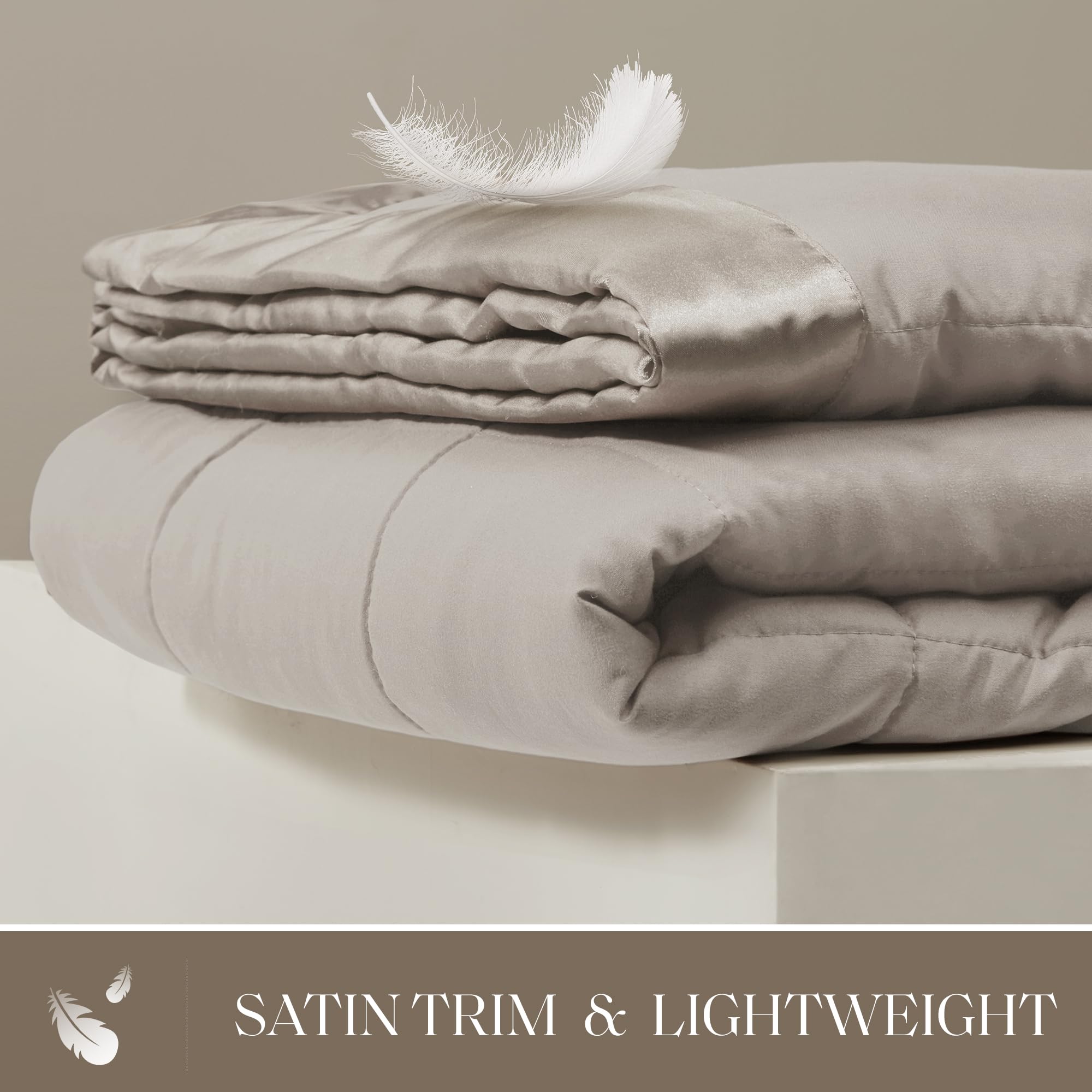 Windom microfiber fabric delivers soft, lightweight warmth