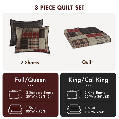 Madison Park lodge style bedding elevates a cozy bedroom.