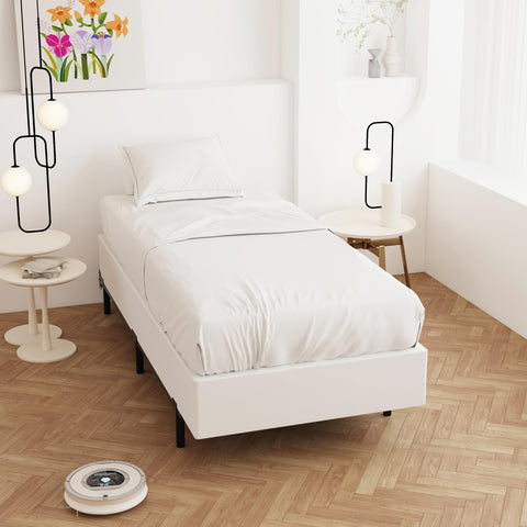 Maenizi Twin Box Spring foundation elevates mattress and promotes airflow