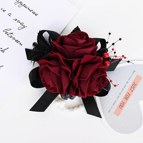 MAFELOE boutonniere rose with pin and clip back option