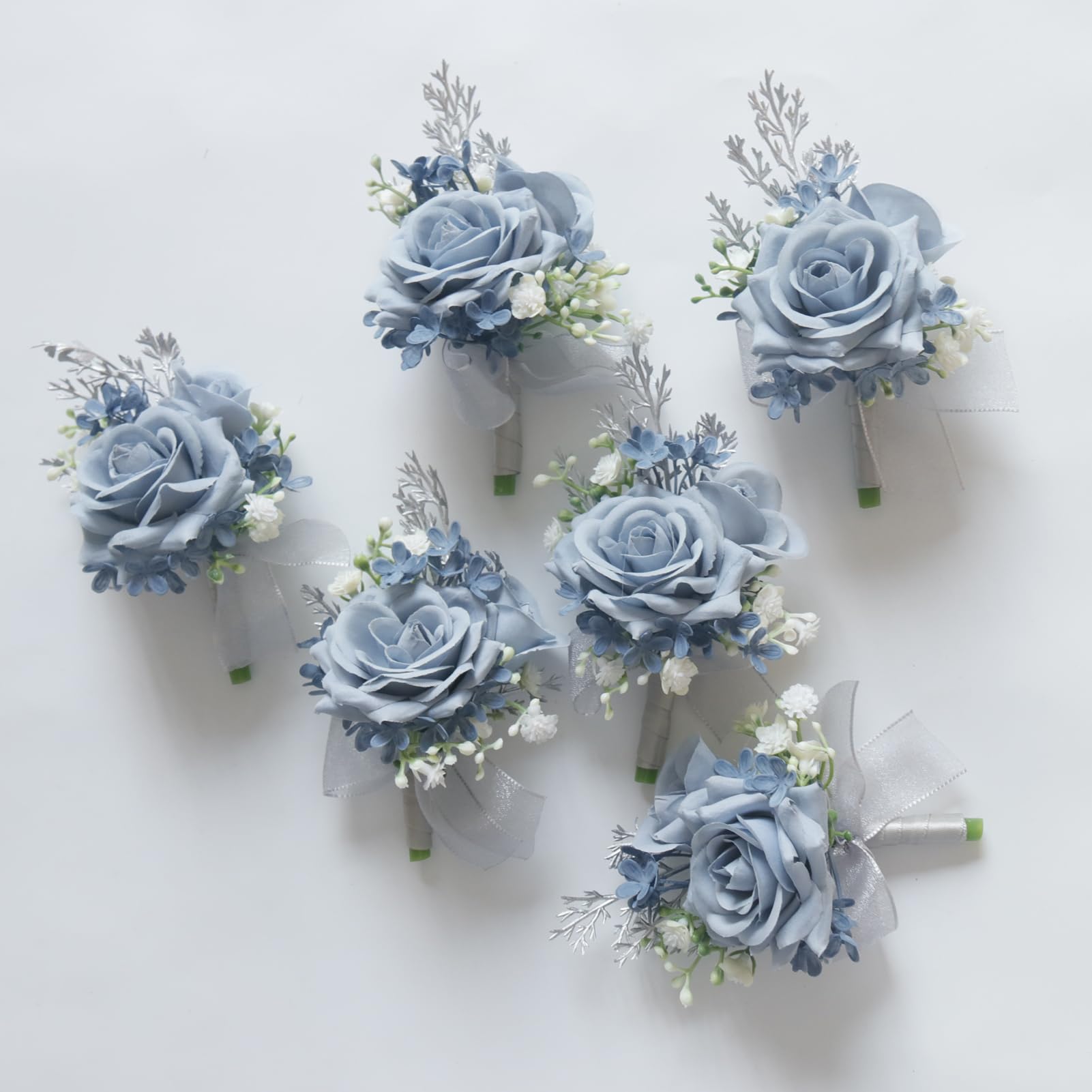 MAFELOE corsage boutonniere on dress and suit for versatile look