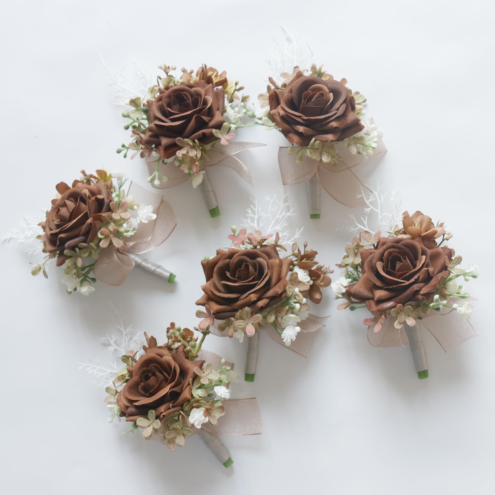 MAFELOE color variations brown set to suit multiple wedding palettes