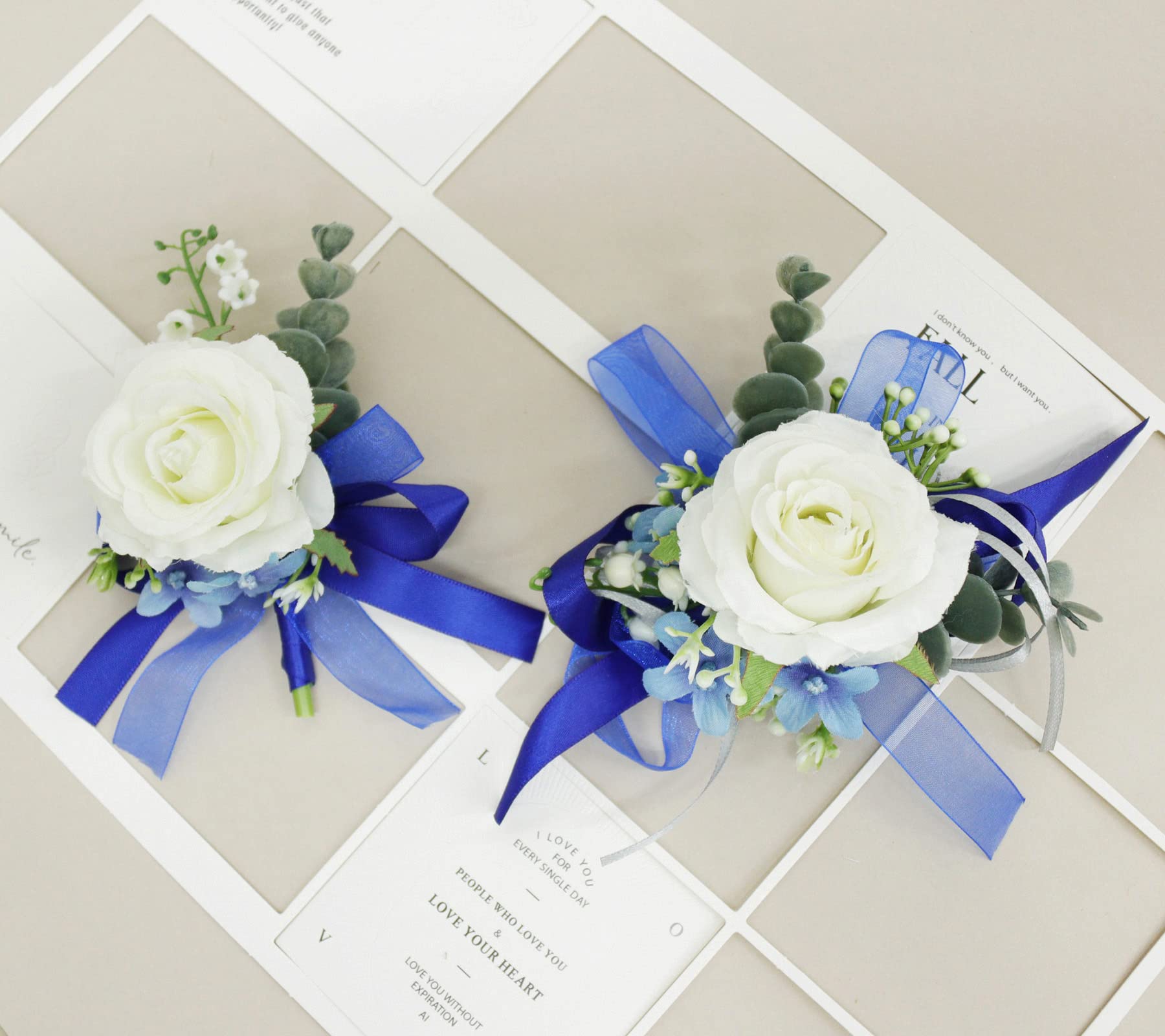 MAFELOE boutonniere back with pin and clip for versatile wear