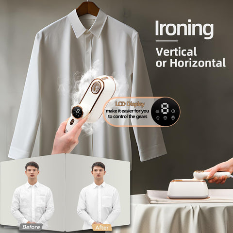MaFilise 3-mode steaming settings adapt to delicate and sturdy fabrics