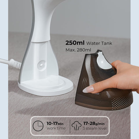 Mafilise Steamer is slim and travel-ready for on-the-go use.