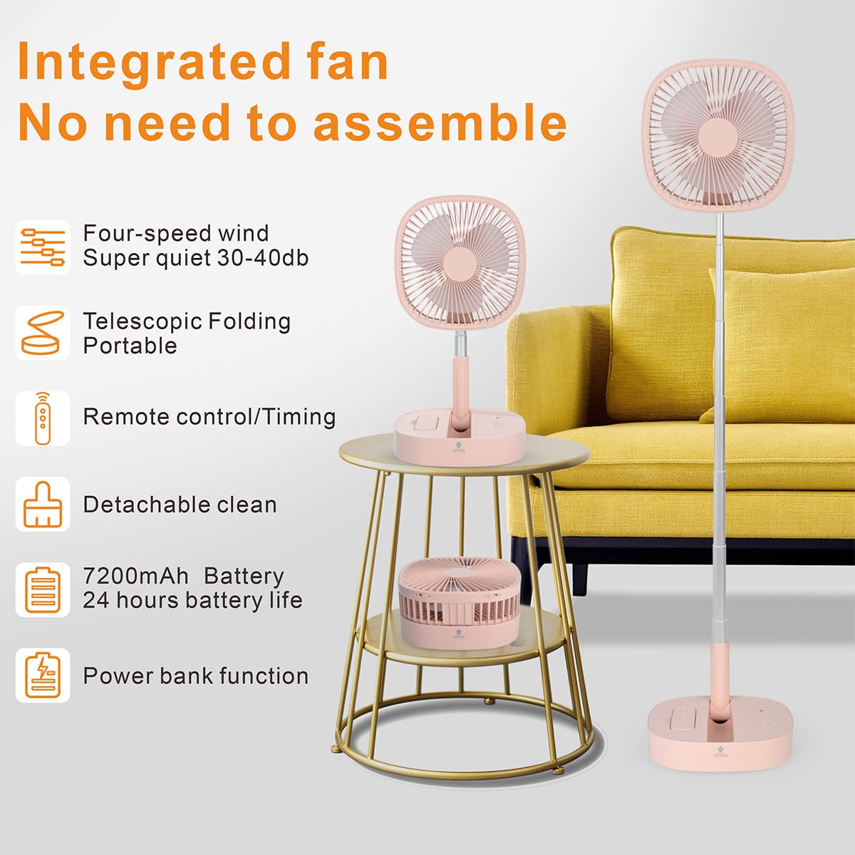 Magesh remote control operation for effortless airflow adjustments.