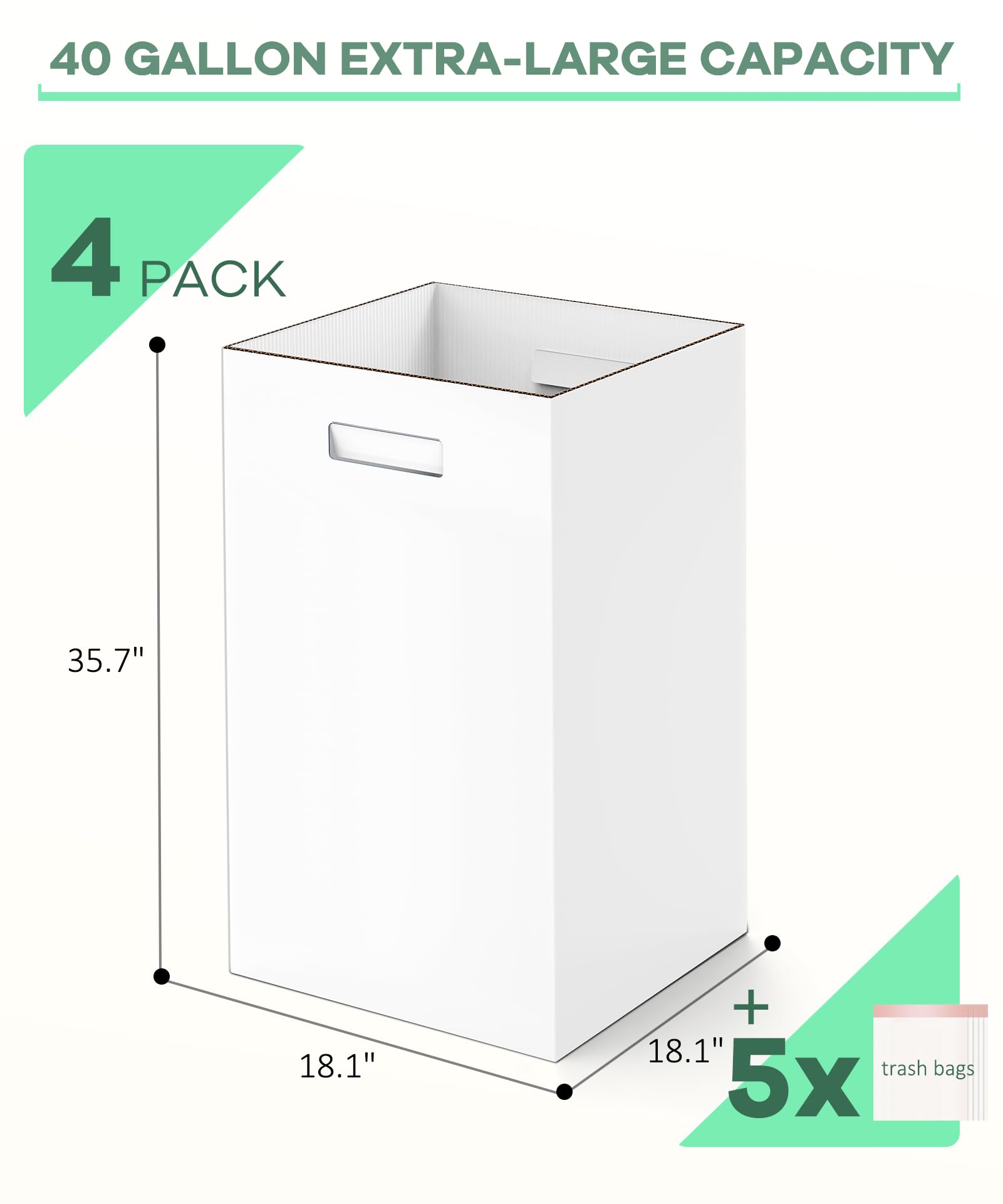 Magicheap 40-gallon capacity suits large gatherings and camping trips.