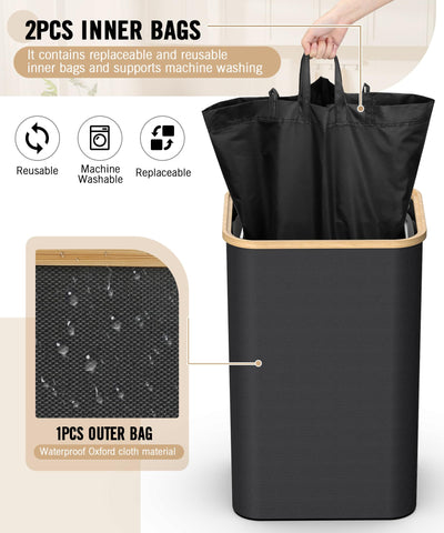 Magicheap liners with waterproof coating to resist leaks during daily use