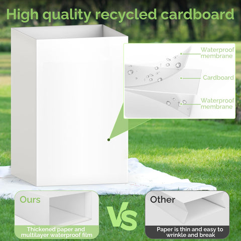 Magicheap waterproof cardboard construction shows durable, eco-friendly design.