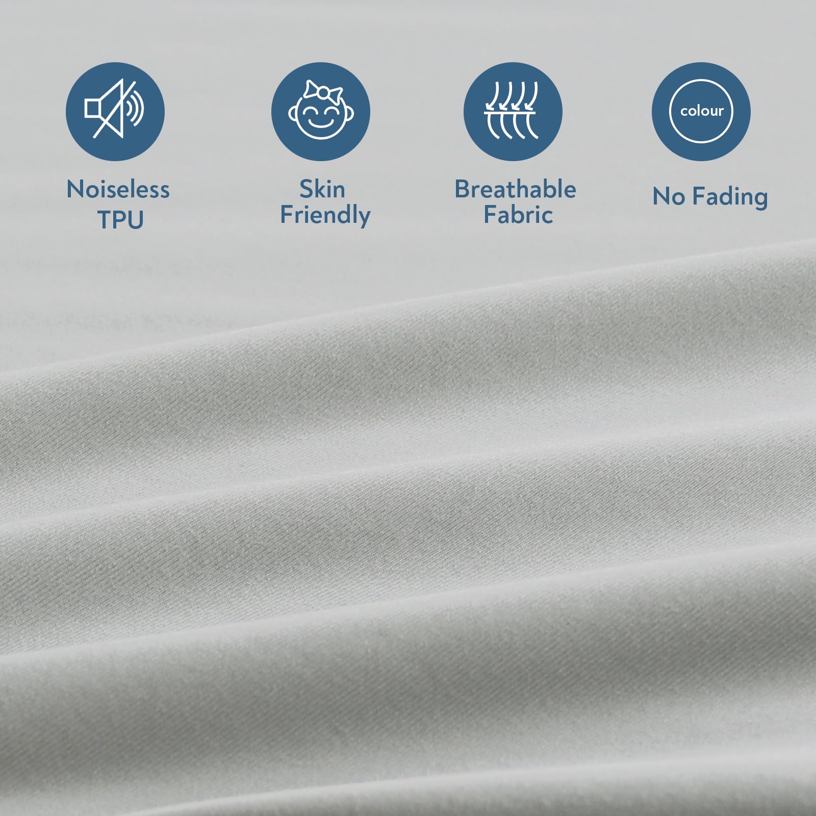 Magik & Kover deep-pocket protector fits 39x75 twin mattresses securely.