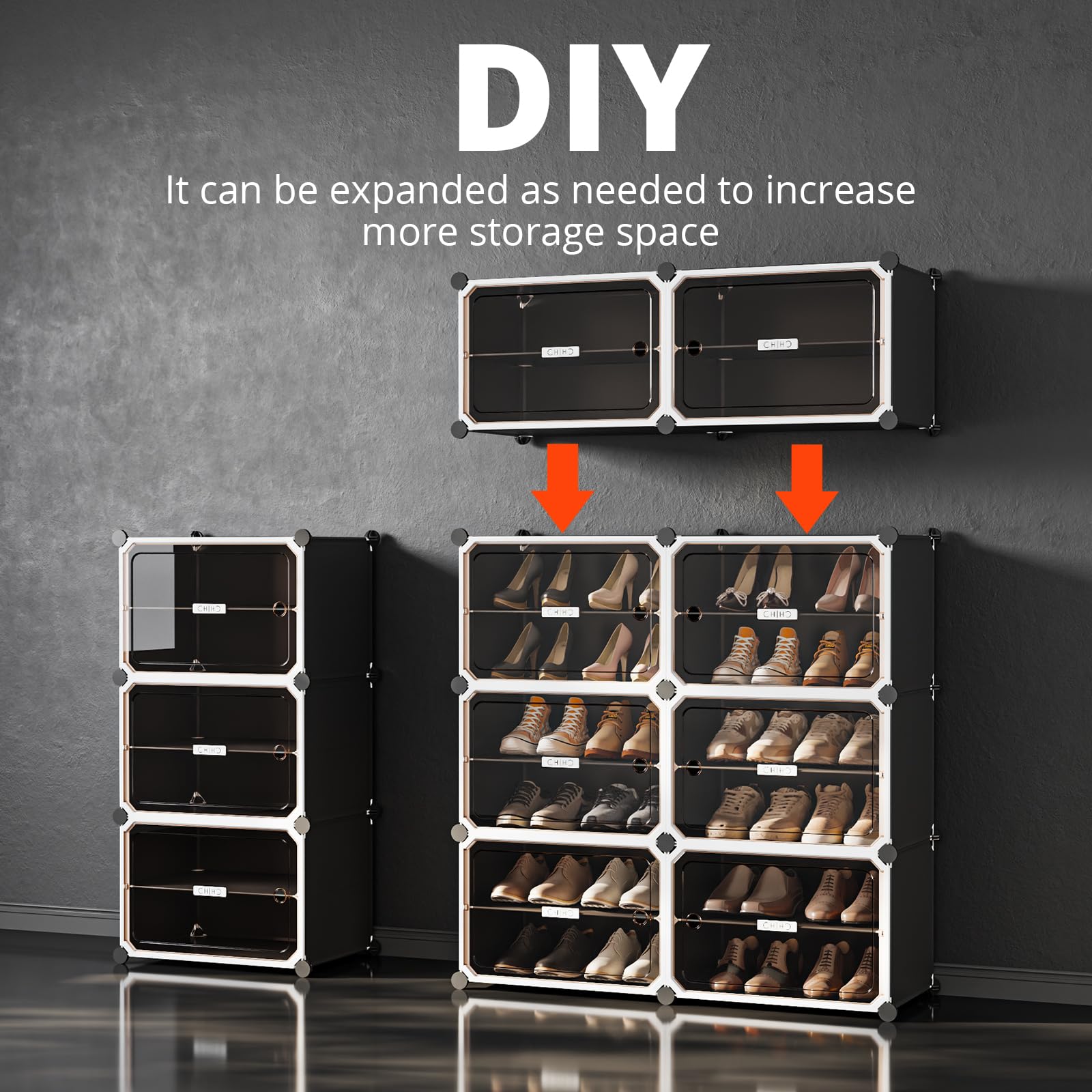 MAGINELS magnetic door closure keeps doors secure for tidy hallways.