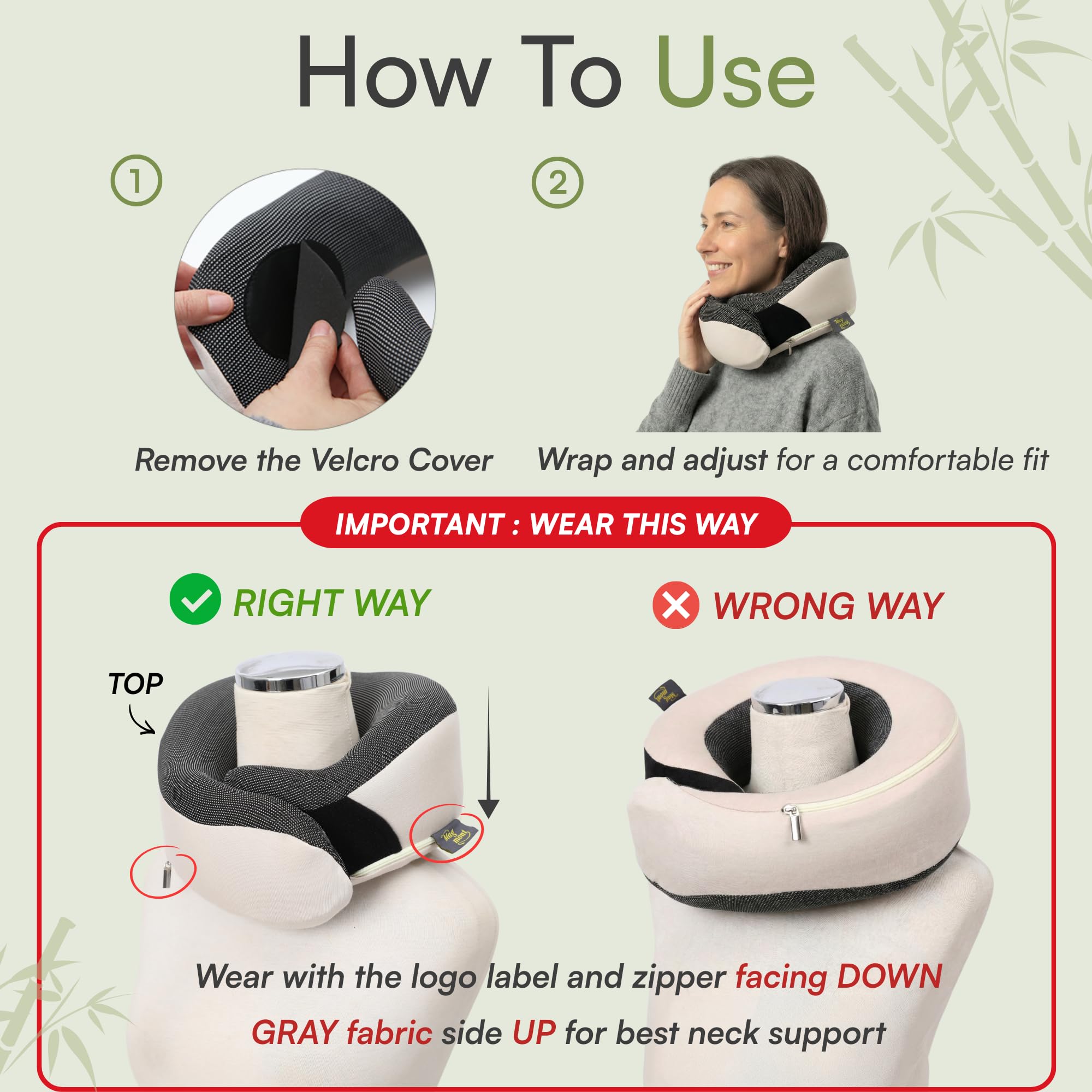 Magmont travel pillow includes a waterproof pouch for easy packing