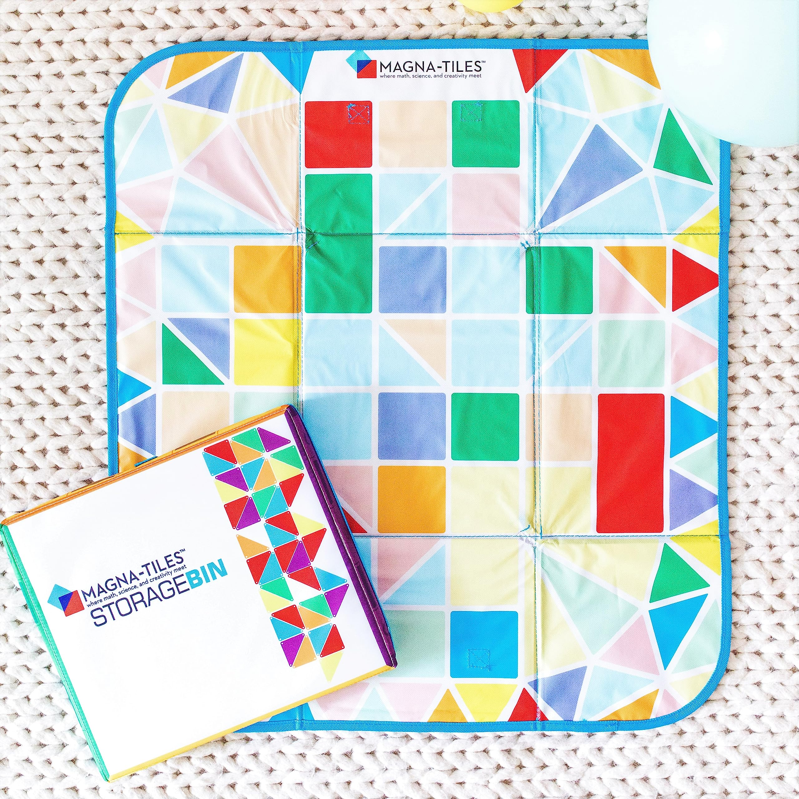 Magna-Tiles durable, non-toxic materials ensure safe play.