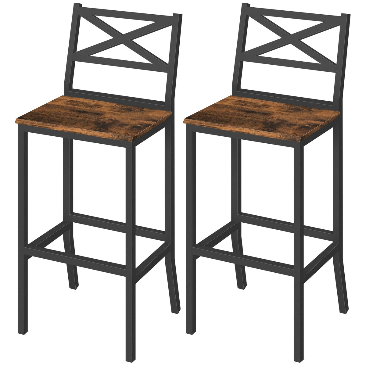 MAHANCRIS bar stools 26-inch seat offer comfortable counter seating for dining areas