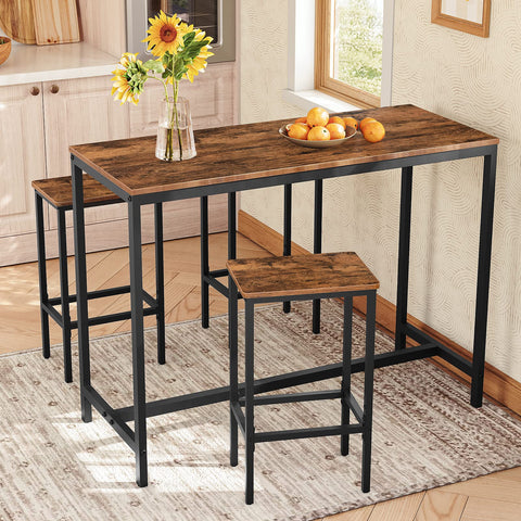 MAHANCRIS bar stools smooth-edge seat emphasizing comfort and safety.