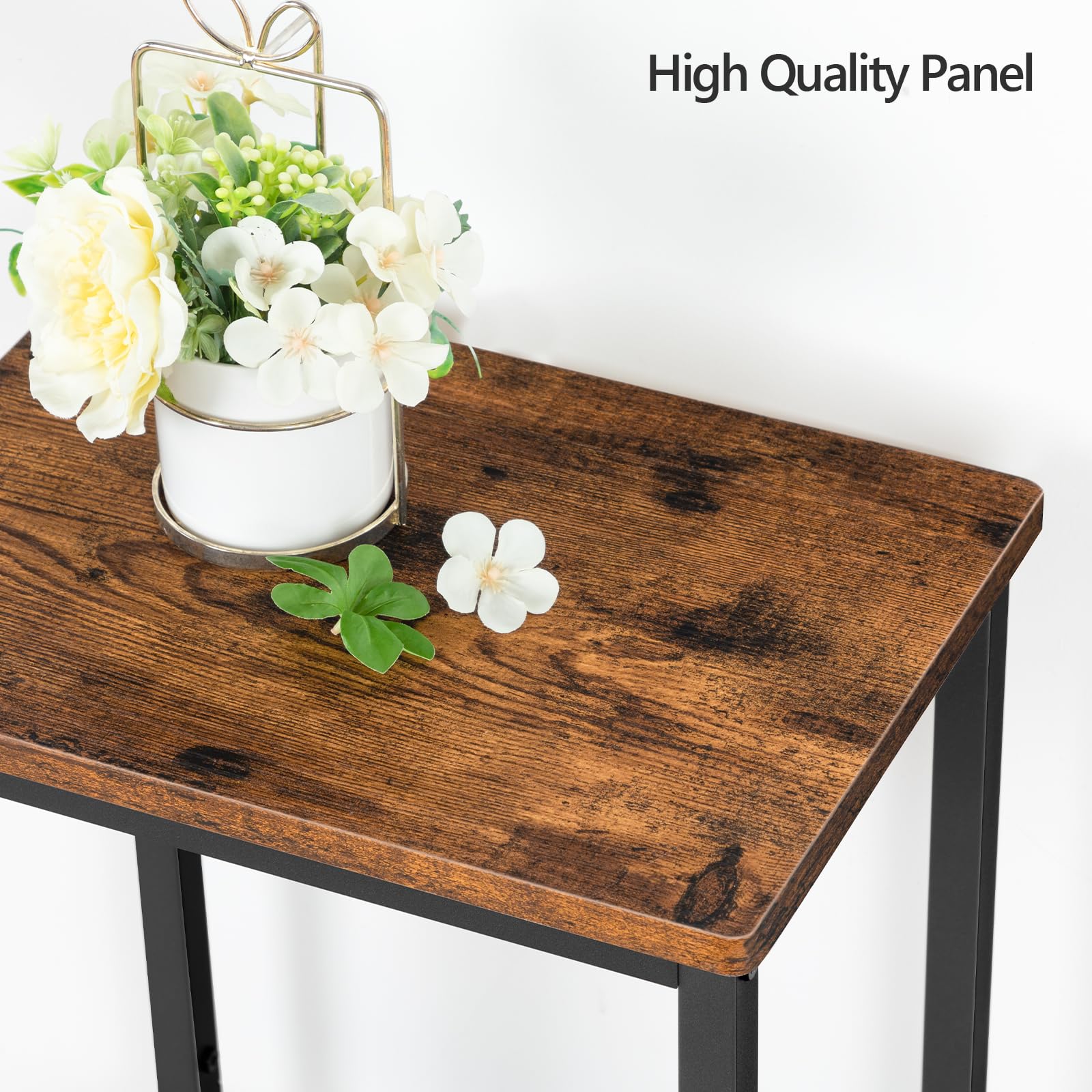 MAHANCRIS bar stools demonstrating sturdy 330 lb capacity for daily use.