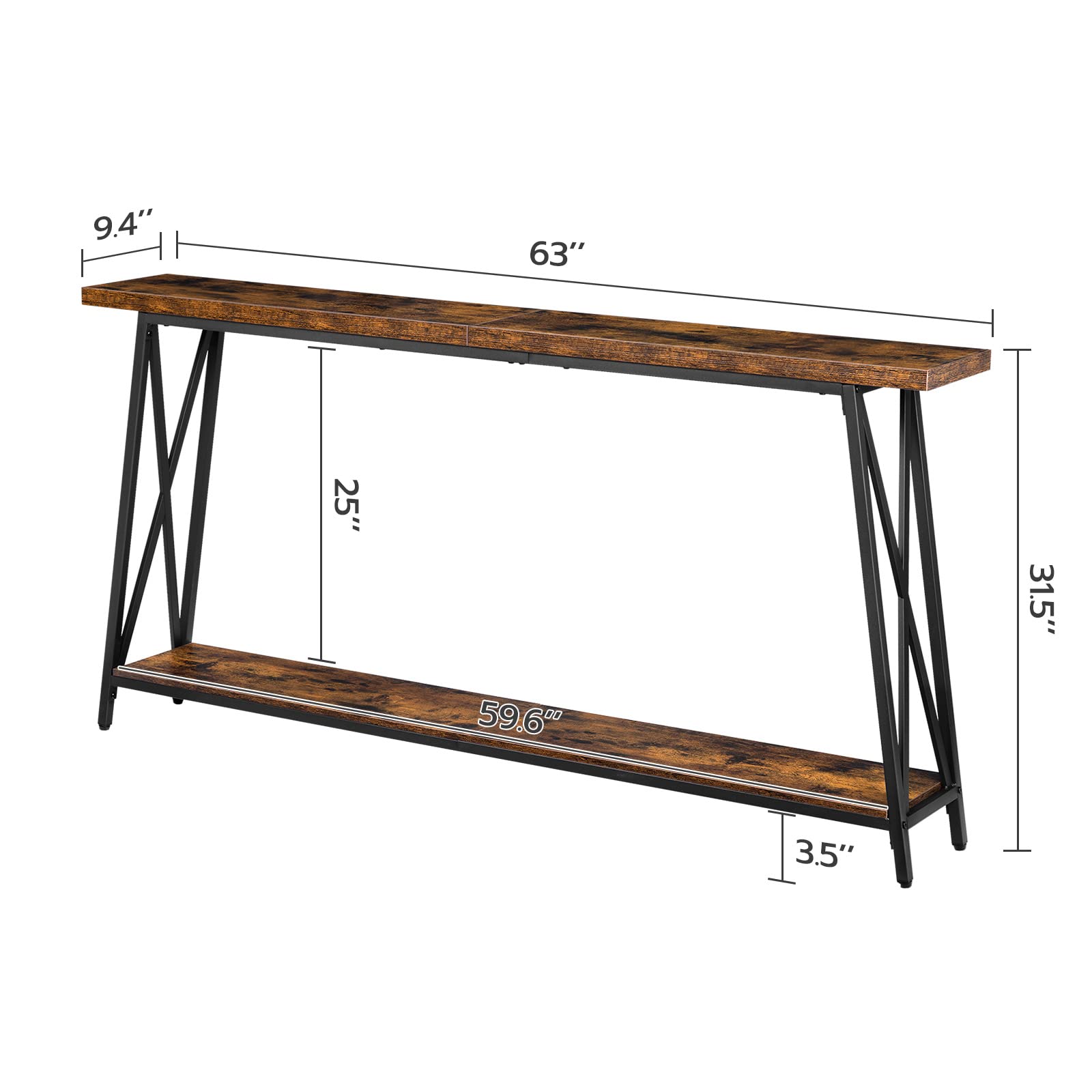 MAHANCRIS four adjustable feet keep the table level on uneven floors.