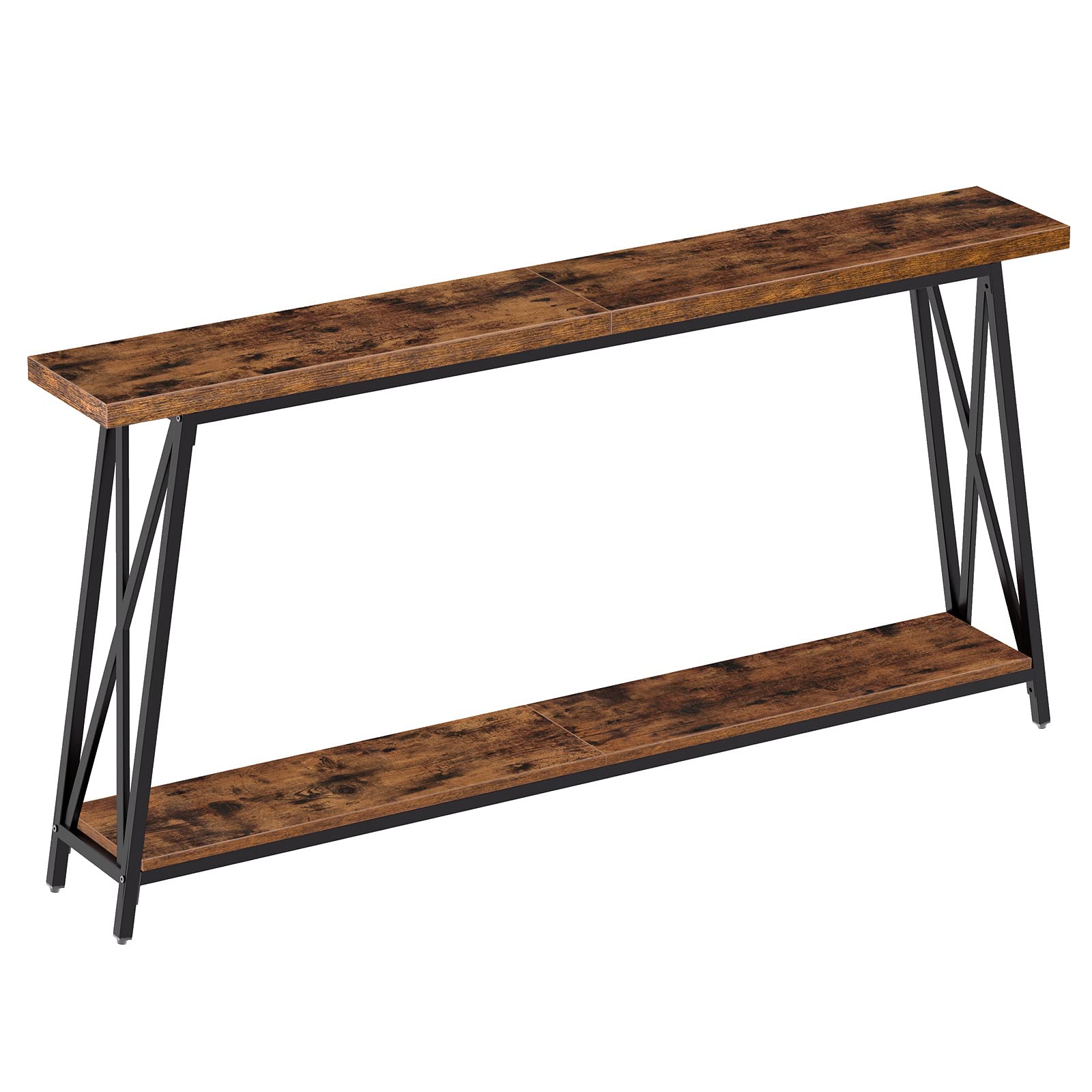 MAHANCRIS 63-inch table suitable for entryways, hallways, and living areas.