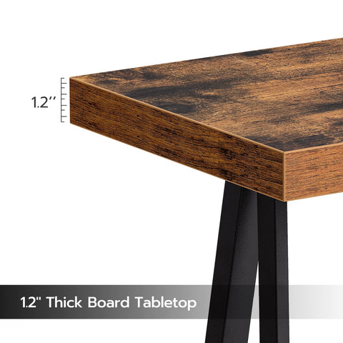 MAHANCRIS engineered wood top delivers a sturdy 1.2 inch surface.