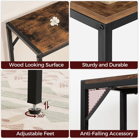 MAHANCRIS console table anti-tip kit for added safety