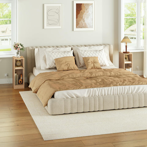 MAHANCRIS nightstand with easy assembly ideal for quick setup