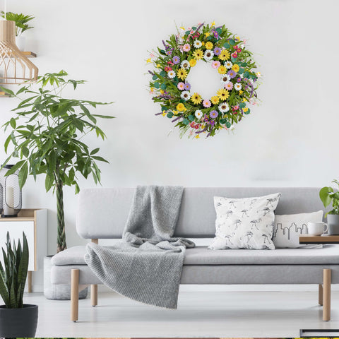 MAINGKAUNG Spring Wreath versatile for holidays and everyday moments indoors or outdoors.