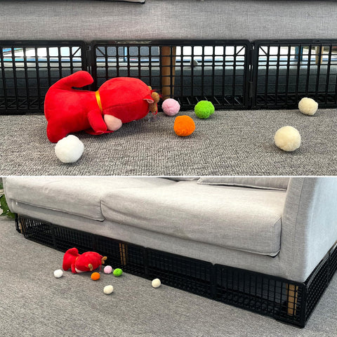 MAINTEEE under-couch blockers with snap system simplify installation without glue.