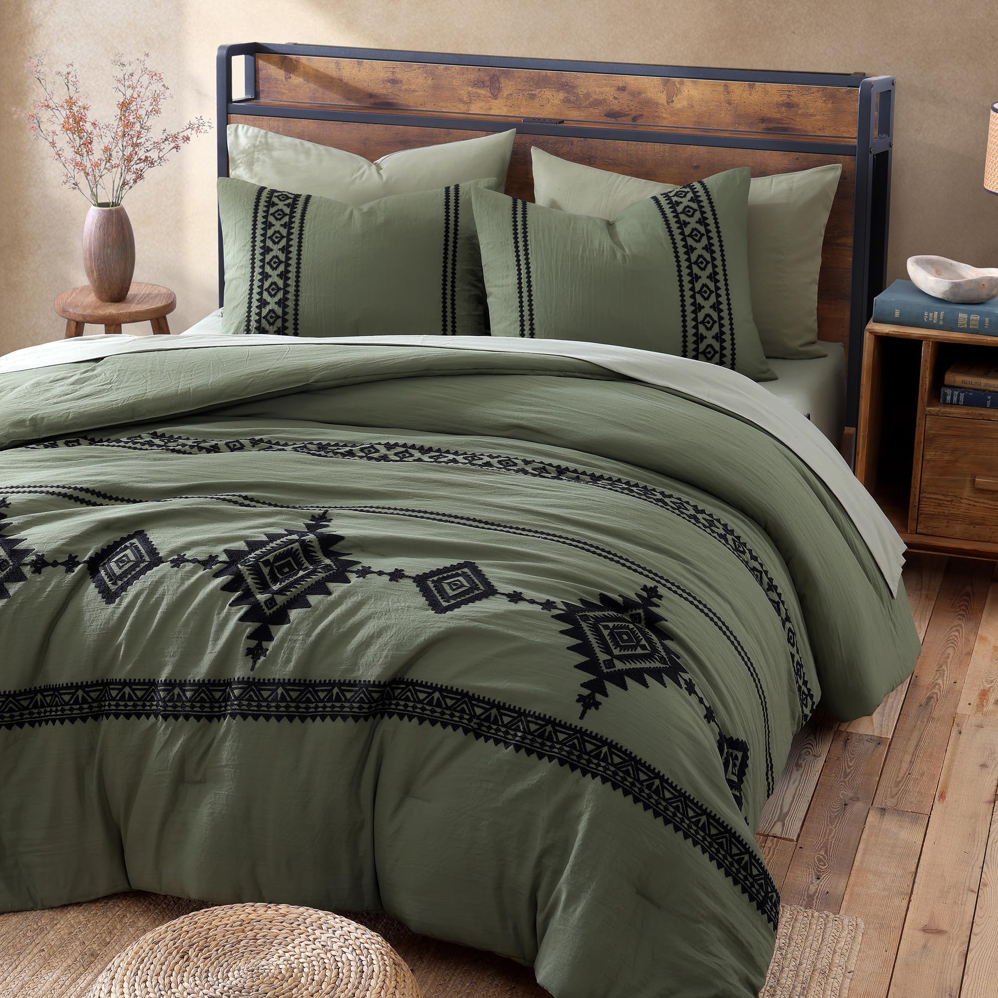 MaiRêve bed-in-a-bag contents include sheets and shams for easy bed setup.