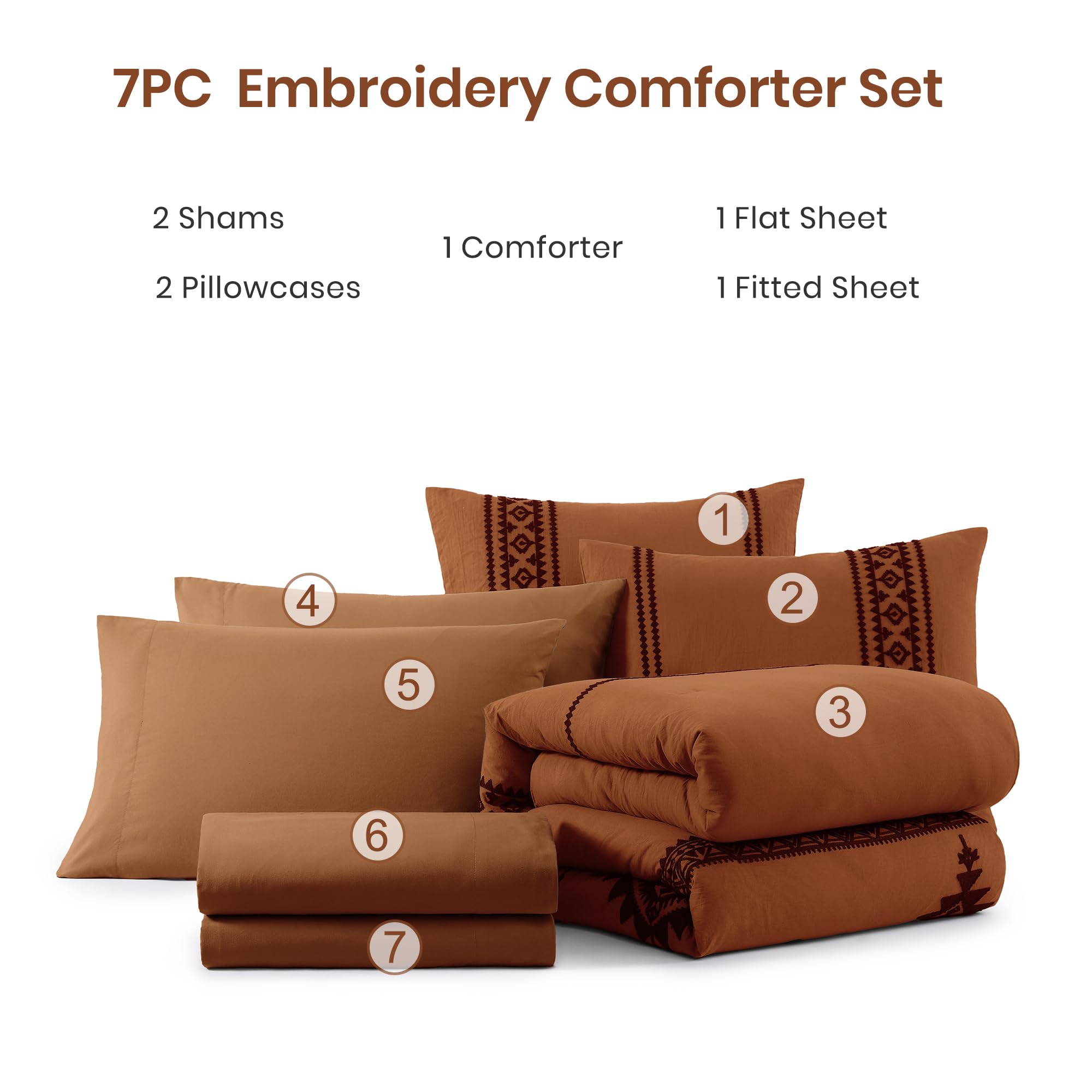 MaiRêve burnt orange bedroom styling for warm, inviting ambiance.