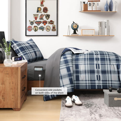 MaiRêve bedding set features meticulous stitching and secure quilting.