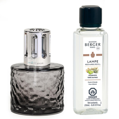 MAISON BERGER Mirage lamp in black showcasing a sleek diffuser design for home fragrance.