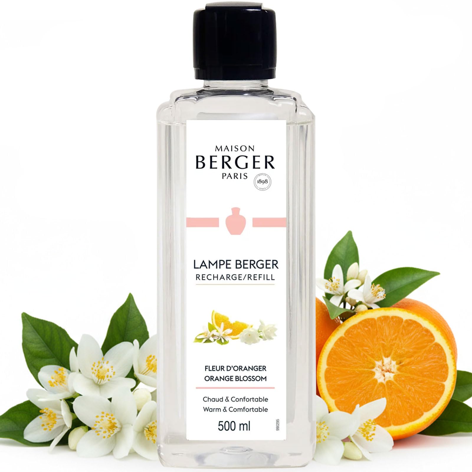 MAISON BERGER orange blossom refill bottle for long-lasting fragrance.