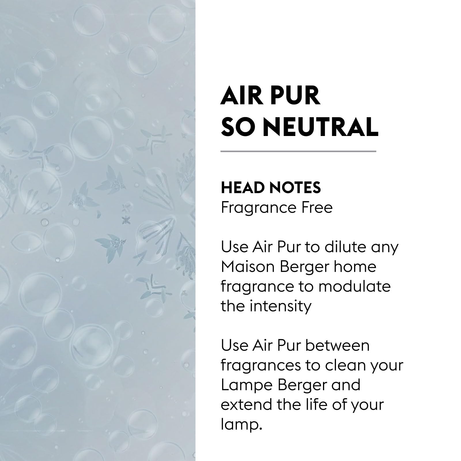 So Neutral label on bottle highlighting fragrance-free formula for scent-sensitive homes.