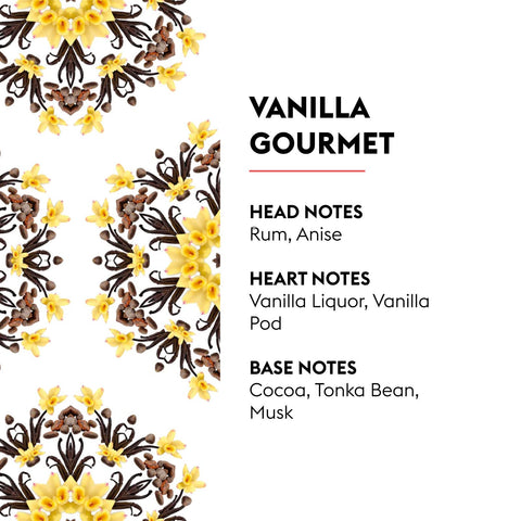 Maison Berger Vanilla Gourmet fragrance oil bottle close-up highlighting vanilla scent.