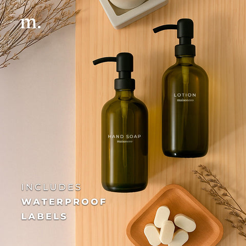 Display-ready MAISONOVO set for kitchens, bathrooms, and business spaces.