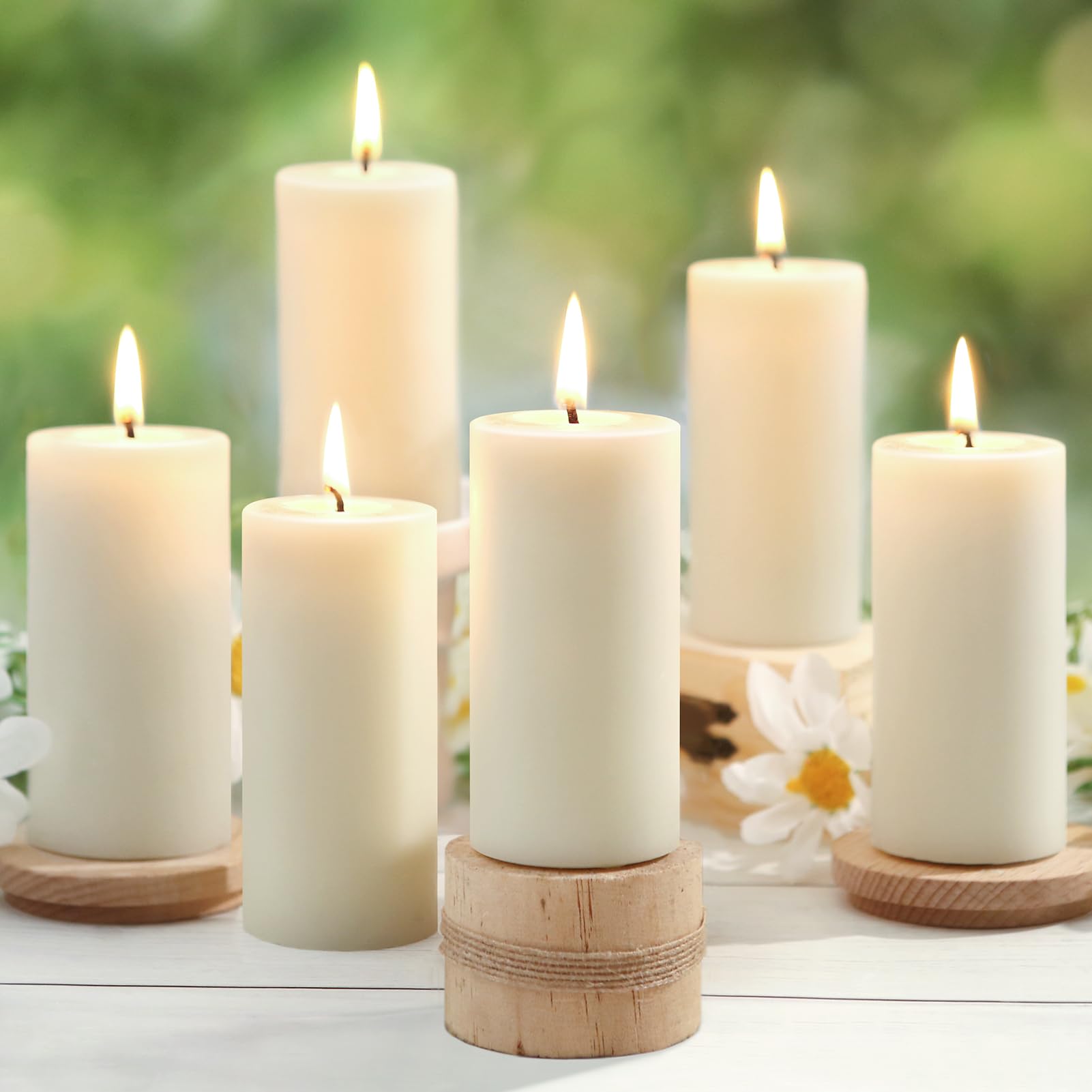 MAKALONE gift box beeswax candles 6-pack ideal for celebrations.